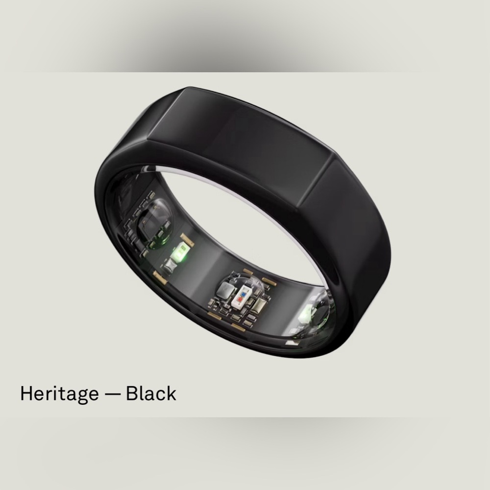 Oura ring generation 3 in black heritage